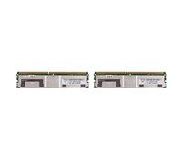 YGBWAOV 2X DDR2 4GB Ram Memory 667Mhz PC2 5300 240 Pines 1.8V DIMM con Chaleco de Enfriamiento para RAM Memoria de Escritorio (B)
