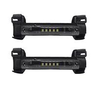 YGBWAOV 2X Luz Interior UTV ATV, Montaje En Barra Antivuelco Universal Luz LED Lámpara Superior para Techo