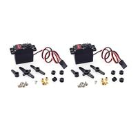 YGBWAOV 2X M0200 20G Servo de Engranaje Analógico 3.5Kg Torque para 1/16 1/14 1/12 RC Accesorios de Automóviles Piezas RC