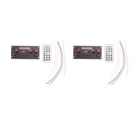 YGBWAOV 2X Placa Amplificadora 2 X 10W Bluetooth Placa de Decodificación Mp3 Carro Reproductor de Audio Accesorios del Módulo Bluetooth del Automóvil,B