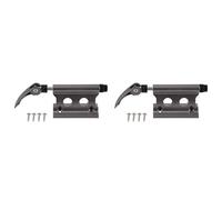 YGBWAOV 2X Soporte de Horquilla de Bicicleta Cama de CamióN de Bicicleta Techo Bastidor de Bicicleta de Bicicleta Soporte de CamióN de Bloque para Bicicleta de Carretera MTB Plata