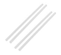 YGBWAOV 3mmx250mm Forma Redonda Barra Acrílica Sólida Pmma Extrusionada Barra Transparente 4Pcs