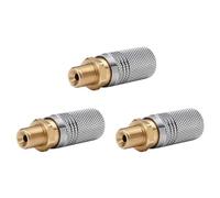 YGBWAOV 3X Metal Extendido PCP Carga de Aire Adaptador de Liberación Rápida Enchufe 1/8 Herramienta Accesorios