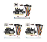 YGBWAOV 3X Tarjeta de Diagnóstico TL631 Pro+Tarjeta de Expansión Tarjeta de Diagnóstico PCI-e Placa Base Analizador de Diagnóstico de Computadora Portátil Multifunción