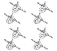 YGBWAOV 4 Par de Camiones Triangulares para Patines de Ruedas, Reemplazo de Placa de Patín de Ruedas, Camiones de Doble Acción, Accesorios para Patinaje sobre Ruedas