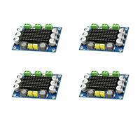 YGBWAOV 4X Placa de Amplificador Mono TPA3116D2 de 100W Clase DC 12V-26V Amplificador de Potencia de Audio Digital Placa de Sonido AMP