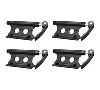 YGBWAOV 4X Soporte de Horquilla de Bicicleta Cama de Camión de Bicicleta Techo Bastidor de Bicicleta de Bicicleta Soporte de Camión de Bloque para Bicicleta de Carretera MTB Negro