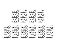 YGBWAOV 50 Piezas de Bloqueo de Resorte EA1043 para JLB Racing Cheetah 11101 21101 J3 Speed 1/10 RC Coche Accesorios Piezas