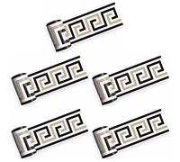YGBWAOV 5X 2M Etiqueta Engomada de Azulejo Lateral de LíNea Autoadhesivo Baño Cocina Restaurante Pared Escalera de Borde de Piso Etiqueta Engomada de Pared Decoración del Hogar