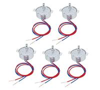 YGBWAOV 5X AC 220V-240V 4W 3RPM CCW/CW 20mm de Espesor Motor SíNcrono de CA