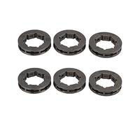 YGBWAOV 6 Piezas Partes de Herramientas Recambio de Motosierra de Metal de Cadena Llanta Dentada Power Mate 325-7 para Reemplazo de Motosierra