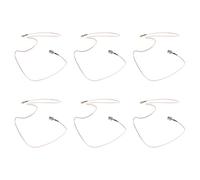 YGBWAOV 6X Enchufe Macho SMA de 3 Pies una BNC Cable de Cable Flexible de Cable Flexible RG316 1M