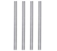 YGBWAOV 8pzs 10mm Barra Acrilica de Redonda Varilla Extruida PMMA 12 Pulgada Longitud