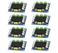 YGBWAOV 8X Placa de Amplificador Mono TPA3116D2 de 100W Clase DC 12V-26V Amplificador de Potencia de Audio Digital Placa de Sonido AMP