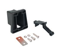 YGBWAOV Accesorios para Bicicletas Plegables Base para Portaequipajes Delantero Grifo de Punta de Cerdo Elevador de Asiento Conversión Negro