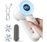 YGBWAOV Afeitadora de Tela Recargable, Quitapelusas para Ropa, Afeitadora de 3 Velocidades con Pantalla LED para Ropa, Suéteres y Muebles