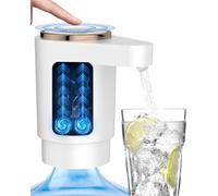 YGBWAOV Bomba de Agua para, Dispensador de Agua Eléctrico Portátil para de 5 Galones, Carga USB, Ideal para el Hogar, la Cocina, la Habitación y el Camping.