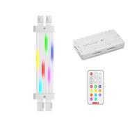 YGBWAOV Cable de Fuente Alimentación para Tarjeta Gráfica ARGB de 8 Pines Dual Cable de Extensión Alimentación RGB Cable de Fuente de Alimentación RGB para Tarjetas Gráficas 30XX 40XX B