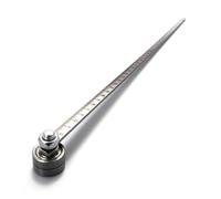 YGBWAOV Calibrador de Posicionamiento para Medición Precisa y Corte de Madera, Guía de Circular con Riel Guía Ajustable, Herramienta de Medición de Corte A