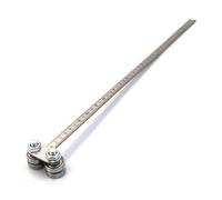 YGBWAOV Calibrador de Posicionamiento para Medición Precisa y Corte de Madera, Guía de Circular con Riel Ajustable, Herramienta de Medición de Corte B