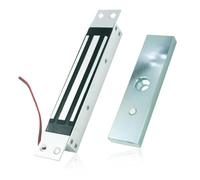 YGBWAOV Cerradura Magnética Electromagnética DC12V, Fuerza de Retención de 180 Kg, Instalación Empotrada Oculta