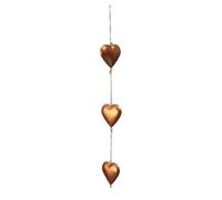 YGBWAOV Colgante de Metal en Forma de Corazón, Adorno Colgante para el Hogar, Ideal para el Día de la Madre y San Valentín (1 Unidad)