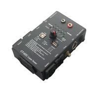 YGBWAOV Comprobador de Cables CT-02C, Medidor de Línea de Señal XLR, Probador de Cables con Conectores de 6,3 Mm, Comprobador de Línea Multifunción Speakon de