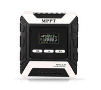 YGBWAOV Controlador de Carga Solar MPPT de 20 A para Paneles Solares y Regulador Fotovoltaico para Baterías de Litio, Plomo-Ácido y Fosfato de Hierro de 12 V/24 V/48 V.