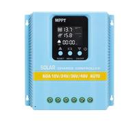 YGBWAOV Controlador de Carga Solar MPPT de Detección Automática de Presencia (AIP) de 12 V, 24 V, 36 V, 48 V y 60 A