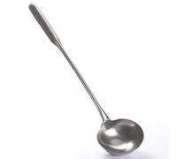 YGBWAOV CucharóN para Sopa, EspáTula para Wok, Cuchara de Pala de Manejar MáS una Prueba de Herrumbre, Resistencia Al, FormacióN Integral de Acero Inoxidable Duradero
