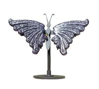 YGBWAOV Elegante Adorno de ala de Mariposa de Cristal Natural, Recuerdo de Boda, Recuerdo, Renacimiento, TransformacióN, Piedra Curativa SimbóLica A