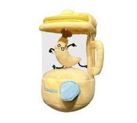 YGBWAOV Exprimidor de Frutas Giratorio de Peluche, Divertido Exprimidor Giratorio con Cordón, de Peluche, Mochila, Decoración, Regalo A