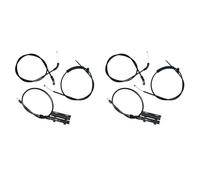 YGBWAOV Kit de Cable Bowden de Cable de Liberación del Capó del Motor de 6 Piezas para E65 E66 7Er 51237197474