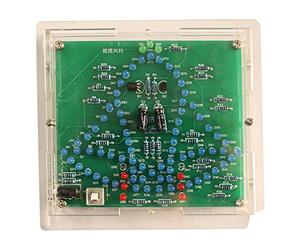 YGBWAOV Kit ElectróNico de Bricolaje DC 4.5-5V Swing Wind Chime Windbell Soldadura Proyecto PráCtica Kit de Aprendizaje, con Estuche de AcríLico