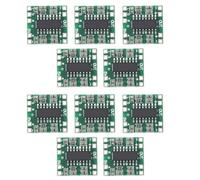 YGBWAOV Miniplaca Amplificadora Digital PAM8403, 10 Unidades, 2 X 3 W lase D, Rango de Potencia de 2,5 V A 5 V para Proyectos de Audio DIY.