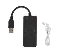 YGBWAOV Módem de Fax, Controlador de Módem Externo USB2.0 56K, Módem USB Conecta y Reproduce, Estándar y Ampliado Según Instrucciones (Puerto Dual)