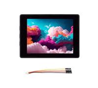 YGBWAOV Placa de Desarrollo - con Pantalla Táctil AMOLED de 2,41 Pulgadas y 600 X 450, con Carcasa para HMI, LVGL, Interfaz Gráfica de Usuario (GUI) y ESP-IDF.
