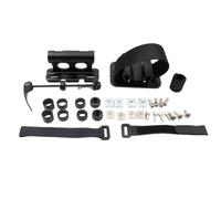 YGBWAOV Soporte para Horquilla Bicicleta, Soporte para Portaequipajes Techo Coche, Portador Eje Pasante Liberación Rápida, para Bloque Horquilla Delantera para Bicicleta Carretera, Negro
