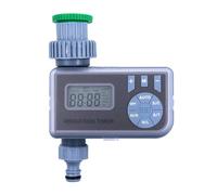 yGBWAOV Temporizador de Agua Automático Electrónico Inteligente con Pantalla LCD, Controlador de Riego Digital, Bomba de Riego para Jardín con Cubierta Impermeable