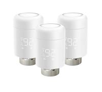 YGBWAOV Válvula Actuadora de Radiador Tuya de 3 Piezas, Termostato Inteligente Compatible con