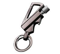 YGCHEN Mechero Eterno 3 en 1, Yesquero de Metal con Abrebotellas, Mini Mechero Multifunción para Mochila y Llaves - Ideal para Camping, Senderismo y Emergencias - Regalo para Hombre Práctico