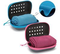 YGCHEN Toalla Refrescante de Microfibra para Deporte, Efecto Frío Inmediato al Agua, Absorbente y Transpirable, Ideal para Fitness, Running, Senderismo y Días Calurosos
