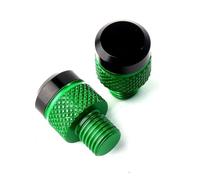 YgDssacc Tornillo de tapón for Orificio de Espejo Compatible con NMAX125, NMAX155, Xmax 300, 250, 400, X-MAX400, Accesorios de Motocicleta CNC M10 x 1,25(Green-x)