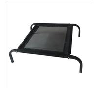 YGDYFDC Cama para Mascotas Cama de Hierro Plegable a Prueba de Humedad for Perros, Cama de Campamento for Mascotas Desmontable y Lavable Transpirable de Malla Cama para Perros(M)