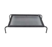 YGDYFDC Cama para Mascotas Perrera for Perros Cama for Perros Four Seasons Universal Pet Corgi Cama for Perros Plegable Fuera del Suelo Cama for Campamento Cama para Perros(Black,S)