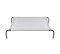 YGDYFDC Cama para Mascotas Perrera for Perros Cama for Perros Four Seasons Universal Pet Corgi Cama for Perros Plegable Fuera del Suelo Cama for Campamento Cama para Perros(Gray,M)