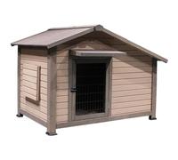 YGDYFDC Casa de Gato Casa for Perros y Gatos de Madera Maciza al Aire Libre, Nido for Gatos, Jaula for Gatos, habitación for Gatos, Patio for Perros medianos, Villa General Casa Gatos(XL)