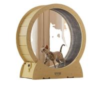 YGDYFDC Juguetes para Gatos Cinta de Correr for Gato, Rueda silenciosa for Correr, Ejercicio físico, Marco de Escalada for Gato Grande, Cinta de Correr Rueda de Ejercicio para Gatos
