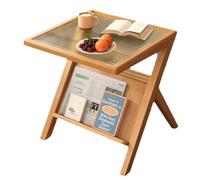 YGDYFDC Mesa de Centro Mesa Auxiliar Minimalista y Elegante: versátil for Usar en el sofá o Junto a la Cama. Mesita(Yellow,B)