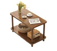YGDYFDC Mesa de Centro Mesas de Centro/auxiliares de Madera Sencillas: un práctico y Acogedor Elemento de Almacenamiento for el hogar. Mesita(Brown,A)